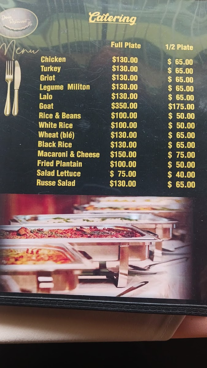 Menu - Danie Restaurant photo 4