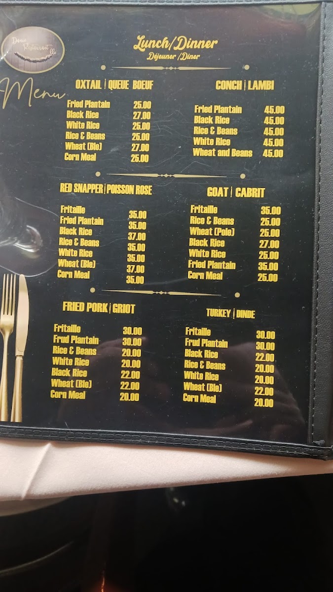 Menu - Danie Restaurant photo 6